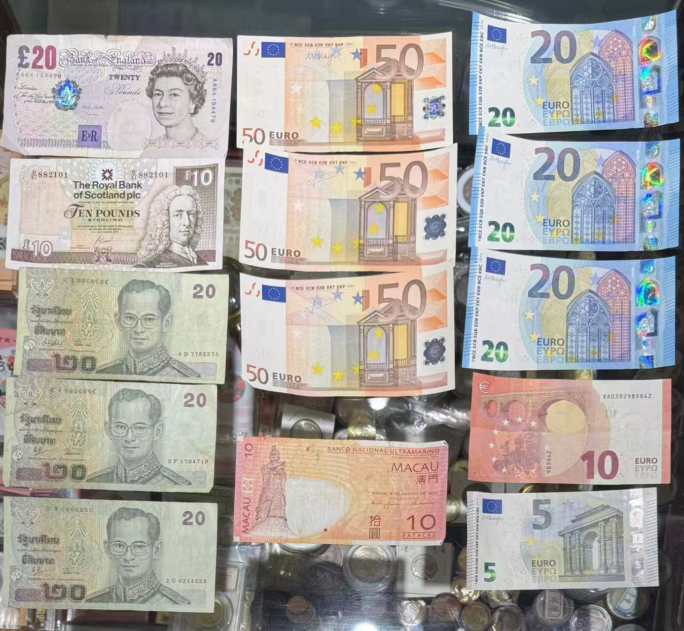 英镑，欧元等@@@ | 搜钱一尘助手